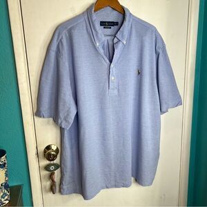 Ralph Lauren knit oxford short sleeves textured 2XB